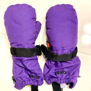 Kombi Kids Gloves Winter Ski Gloves Waterproof GUC Toddler Medium Purple Unisex